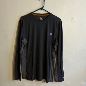 Carhartt Men's Dark Gray Long Sleeve Tee